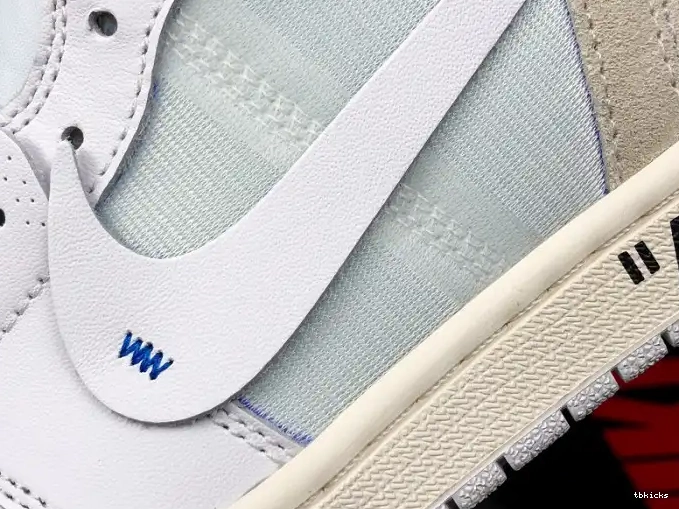 Rep TBK Air High 1 Retro Jordan Off-White White AQ0818-100 0615